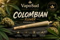 Cône Pré-Roulé 1g 100 % Fleur Colombian Gamme Intense