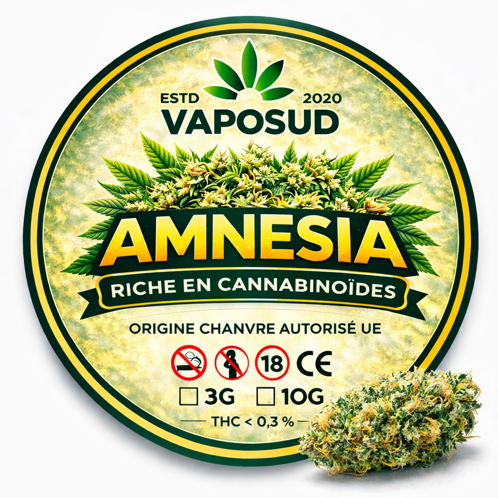 Amnesia – Fleur CBD Indoor Hydroponique