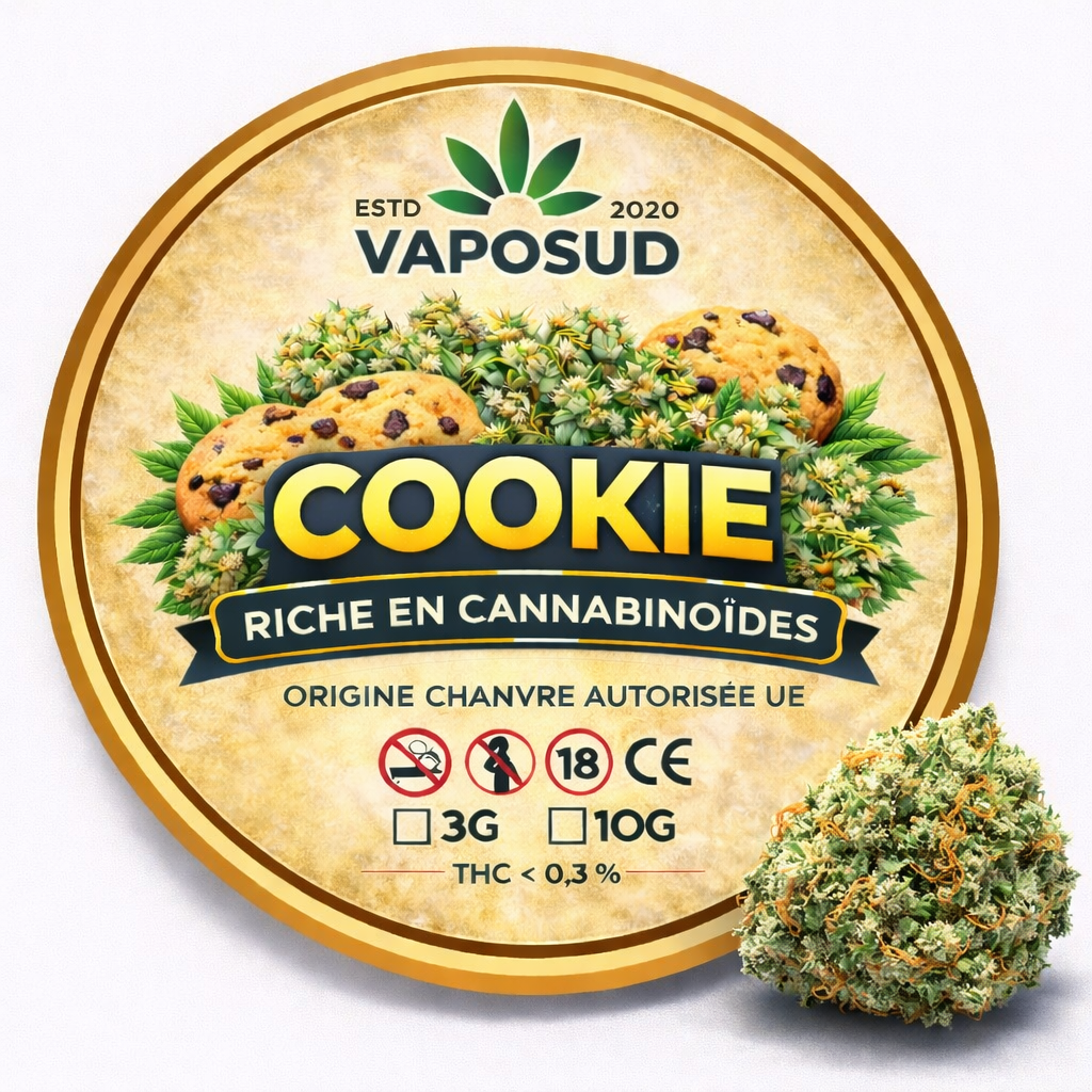 Cookie – Fleur CBD Indoor Hydroponique